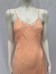 Vintage 1930s Peach Silk Lingerie Romper