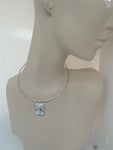 Vintage Givenchy Crystal Choker Necklace
