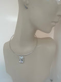 Vintage Givenchy Crystal Choker Necklace