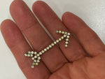 Vintage Rhinestones Small Arrow Brooch