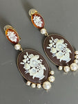 Philippe Ferrandis Victorian Style Clip On Earrings