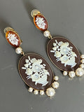 Philippe Ferrandis Victorian Style Clip On Earrings