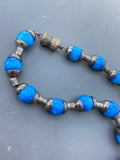 Louis Rousselet Blue Glass Necklace