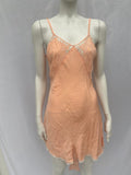 Vintage 1930s Peach Silk Lingerie Romper