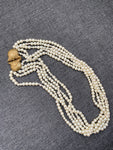 Vintage Michael Carlson pearl necklace