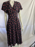 Vintage 1970s Lee Bender at Bus Stop Dress