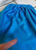Vintage Ossie Clark Blue Maxi Dress