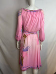 Vintage Leonard Paris Jersey Pink dress