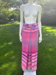 Pierre Cardin Paris Pink Ombre Chiffon Skirt