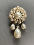 Louis Rousselet Pearl Brooch