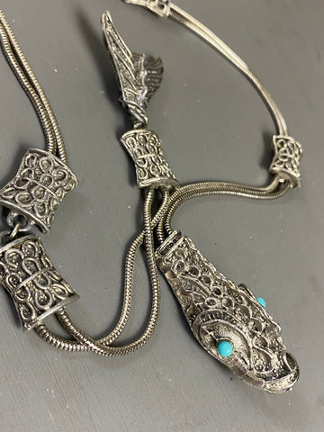 Vintage Fish Chain Links Belt