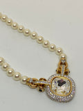 Vintage Swarovski Crystals and Pearls Necklace