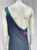 Vintage Versace Collection Black Dress with Swarovski Crystals
