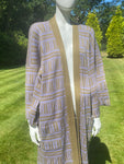 Bill Gibb Knitted Long Cardigan