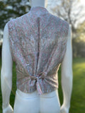 Vintage Ikat Silk Waistcoat