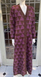 Vintage 1970s Knit Coat Dress