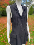Kyuso Gilet Waistcoat Jacket with Pockets