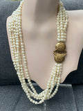 Vintage Michael Carlson pearl necklace