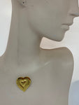 Vintage Yves Saint Laurent Heart Brooch