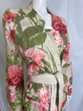 Kenzo Jungle Cotton Sateen Floral Jacket Sz.40