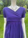 Romeo Gigli Purple Tulip Dress