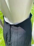 Vintage 1990s Christian Dior by Galliano Black Skirt