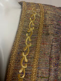 Ches Pritchard Couture Gold Lame and Pink Jacket
