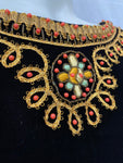Vintage Hand Embroidered Yin & Yang Top