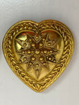 Vintage Butler& Wilson Hearts Clip-On Eaarings