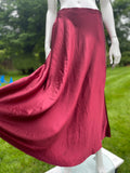 Vintage 1970s Biba Burgundy Skirt