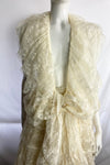 Vintage Frank Usher Bridal Boho Festival Lace 3-piece Skirt Suit