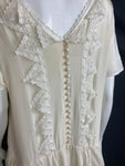 Anna Christina Silk Bridal Summer Tea Party Dress