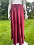 Vintage 1970s Biba Burgundy Skirt