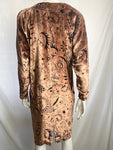 Vintage 1980s Matisse/Picasso Inspired Print Dress