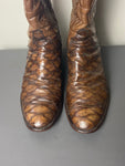 Vintage Exotic Skin Cowboy Boots