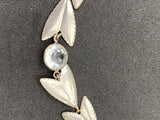 Art Deco Neo Classical Rivière Bezel Crystals Necklace