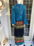 Vintage 1970s Chunky Knit dress with bell sleeves