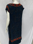 Antique Roaring Twentieth 1920s Beaded Dress