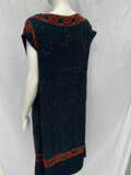 Antique Roaring Twentieth 1920s Beaded Dress