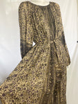 Vintage Phool Indian Maxi Gauze Cotton Dress