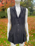 Kyuso Gilet Waistcoat Jacket with Pockets