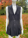 Kyuso Gilet Waistcoat Jacket with Pockets