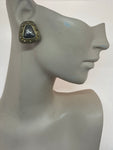 Vintage Antioch Silver 925 Hammered Clip-On Earrings