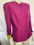 Vintage Gianni Versace Versus Fuschia Pink Summer Jacket