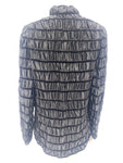 Vintage Lancetti Rushed Ribbon Black Jacket