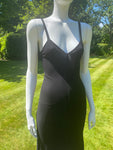 Vintage Claude Montana Maxi Bodycon Dress