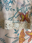 Vintage 1970s Boho Butterflies Dress