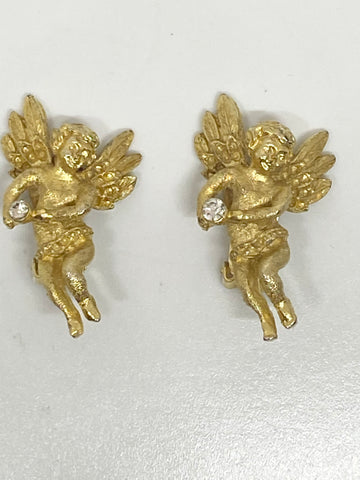Vintage Angels / Cherubs Ear Clip-on Earrings