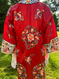Vintage Chinese Embroidered Kimono Jacket Baihua