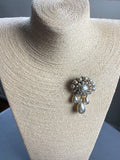 Louis Rousselet Pearl Brooch
